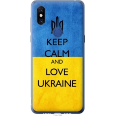 Чохол на Xiaomi Mi Mix 3 Keep calm and love Ukraine v2 1114u-1599