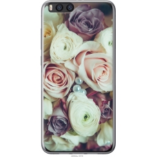 Чохол на Xiaomi Mi Note 3 Букет троянд 2692u-978