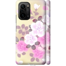 Чохол на Xiaomi Poco F3 Японські квіти 2240m-2280