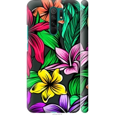 Чохол на Xiaomi Redmi 9 Тропічні квіти 1 4753m-2019
