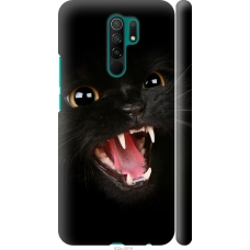 Чохол на Xiaomi Redmi 9 Чорна кішка 932m-2019