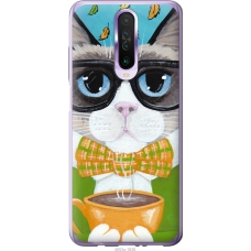 Чохол на Xiaomi Redmi K30 Cat Coffee 4053u-1836