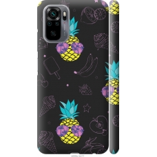 Чохол на Xiaomi Redmi Note 10 Summer ananas 4695m-2277