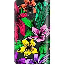 Чохол на Xiaomi Redmi Note 4X Тропічні квіти 1 4753m-951