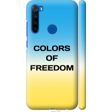 Чохол на Xiaomi Redmi Note 8T Colors of Freedom 5453m-1818