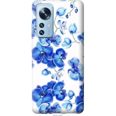 Чохол на Xiaomi 12 Блакитні орхідеї 4406u-2555