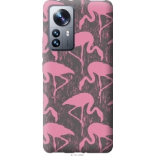 Чохол на Xiaomi 12 Pro Vintage-Flamingos 4171u-2560