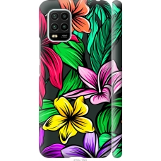 Чохол на Xiaomi Mi 10 Lite Тропічні квіти 1 4753m-1924