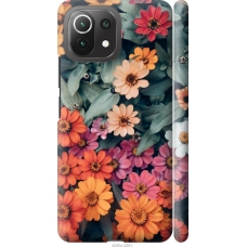 Чохол на Xiaomi Mi 11 Lite Beauty flowers 4050m-2281