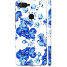 Чохол на Xiaomi Mi 8 Lite Блакитні орхідеї 4406m-1585