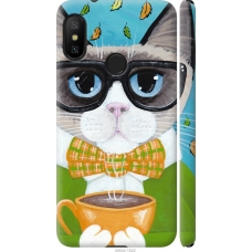 Чохол на Xiaomi Mi A2 Lite Cat Coffee 4053m-1522