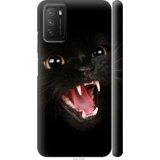 Чохол на Xiaomi Poco M3 Чорна кішка 932m-2200