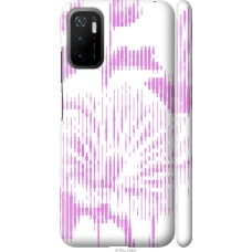 Чохол на Xiaomi Poco M3 Pro Рожевий бутон. Квітка. Pink Flower Bloom 4765m-2369