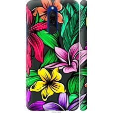 Чохол на Xiaomi Redmi 8 Тропічні квіти 1 4753m-1806