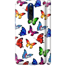 Чохол на Xiaomi Redmi 8 Барвисті метелики 4761m-1806