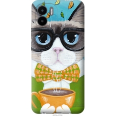 Чохол на Xiaomi Redmi A1 Cat Coffee 4053u-2768