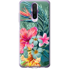 Чохол на Xiaomi Redmi K30 Тропічні квіти v1 4667u-1836