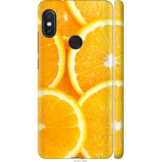 Чохол на Xiaomi Redmi Note 5 Pro Часточки апельсину 3181m-1353