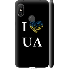 Чохол на Xiaomi Redmi Note 6 Pro I love UA 1112m-1551