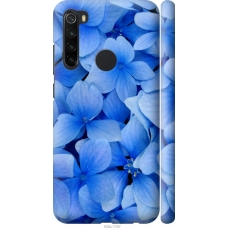 Чохол на Xiaomi Redmi Note 8 Сині квіти 526m-1787