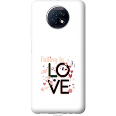 Чохол на Xiaomi Redmi Note 9T falling in love 4758u-2261