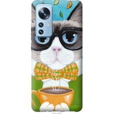 Чохол на Xiaomi 12 Cat Coffee 4053u-2555