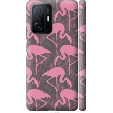 Чохол на Xiaomi 11T Pro Vintage-Flamingos 4171m-2552