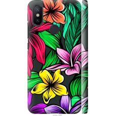 Чохол на Xiaomi Mi A2 Тропічні квіти 1 4753m-1481