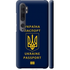 Чохол на Xiaomi Mi Note 10 Ukraine Passport 5291m-1820