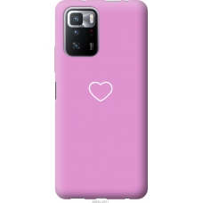 Чохол на Xiaomi Poco X3 GT Серце 2 4863u-2511