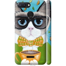 Чохол на Xiaomi Redmi 6 Cat Coffee 4053m-1521