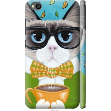 Чохол на Xiaomi Redmi Go Cat Coffee 4053m-1667