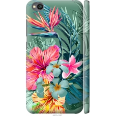 Чохол на Xiaomi Redmi Go Тропічні квіти v1 4667m-1667