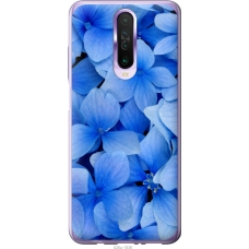 Чохол на Xiaomi Redmi K30 Сині квіти 526u-1836