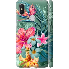 Чохол на Xiaomi Redmi S2 Тропічні квіти v1 4667m-1494