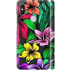 Чохол на Xiaomi Redmi S2 Тропічні квіти 1 4753m-1494