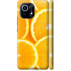 Чохол на Xiaomi Mi 11 Часточки апельсину 3181m-2253