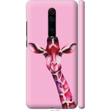 Чохол на Xiaomi Redmi K20 Рожева жирафа 4441m-1817