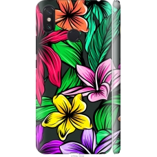 Чохол на Xiaomi Mi Max 3 Тропічні квіти 1 4753m-1534