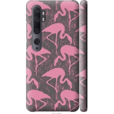 Чохол на Xiaomi Mi Note 10 Vintage-Flamingos 4171m-1820