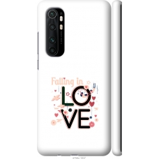 Чохол на Xiaomi Mi Note 10 Lite falling in love 4758m-1937