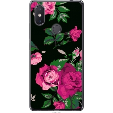 Чохол на Xiaomi Mi8 SE Троянди на чорному фоні 2239u-1504