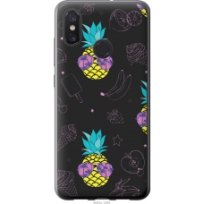 Чохол на Xiaomi Mi8 Summer ananas 4695u-1499