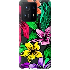 Чохол на Xiaomi Mix 4 Тропічні квіти 1 4753u-2475