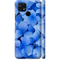 Чохол на Xiaomi Poco C40 Сині квіти 526m-2701