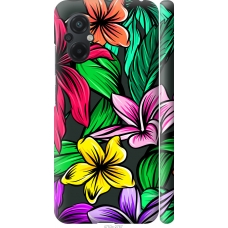 Чохол на Xiaomi Poco M5 Тропічні квіти 1 4753m-2767
