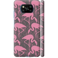 Чохол на Xiaomi Poco X3 Vintage-Flamingos 4171m-2073