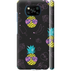 Чохол на Xiaomi Poco X3 Summer ananas 4695m-2073