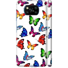 Чохол на Xiaomi Poco X3 Барвисті метелики 4761m-2073