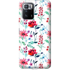 Чохол на Xiaomi Poco X3 GT Flowers 2 4394u-2511